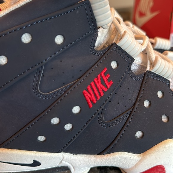 Nike Air Max2 CB ‘94 Obsidian USA Navy and Red Sneakers EUC 10.5 - Picture 16 of 17